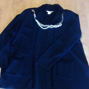 Black Misook jacket 3x